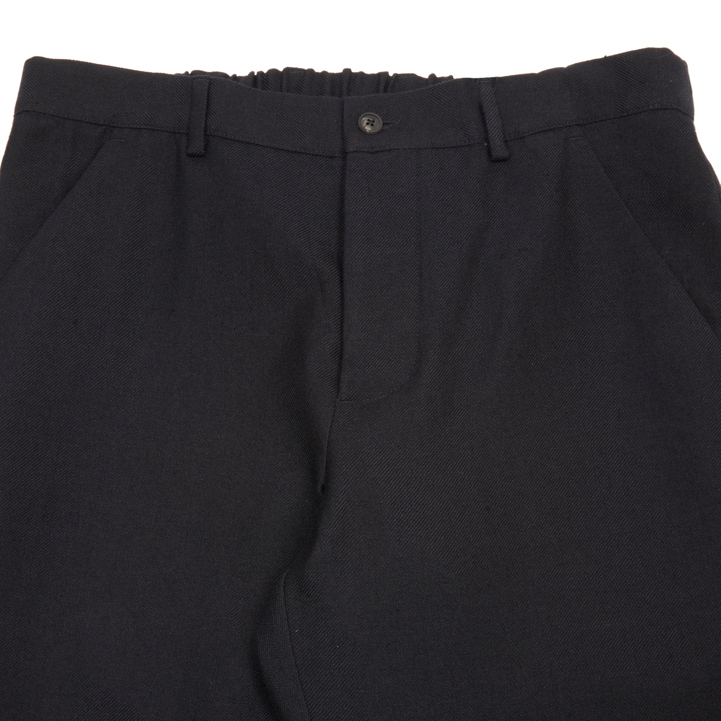 Bergfabel Wool Linen Andrew Pants in Black Navy