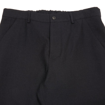 Bergfabel Wool Linen Andrew Pants in Black Navy