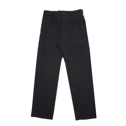 Bergfabel Wool Linen Andrew Pants in Black Navy