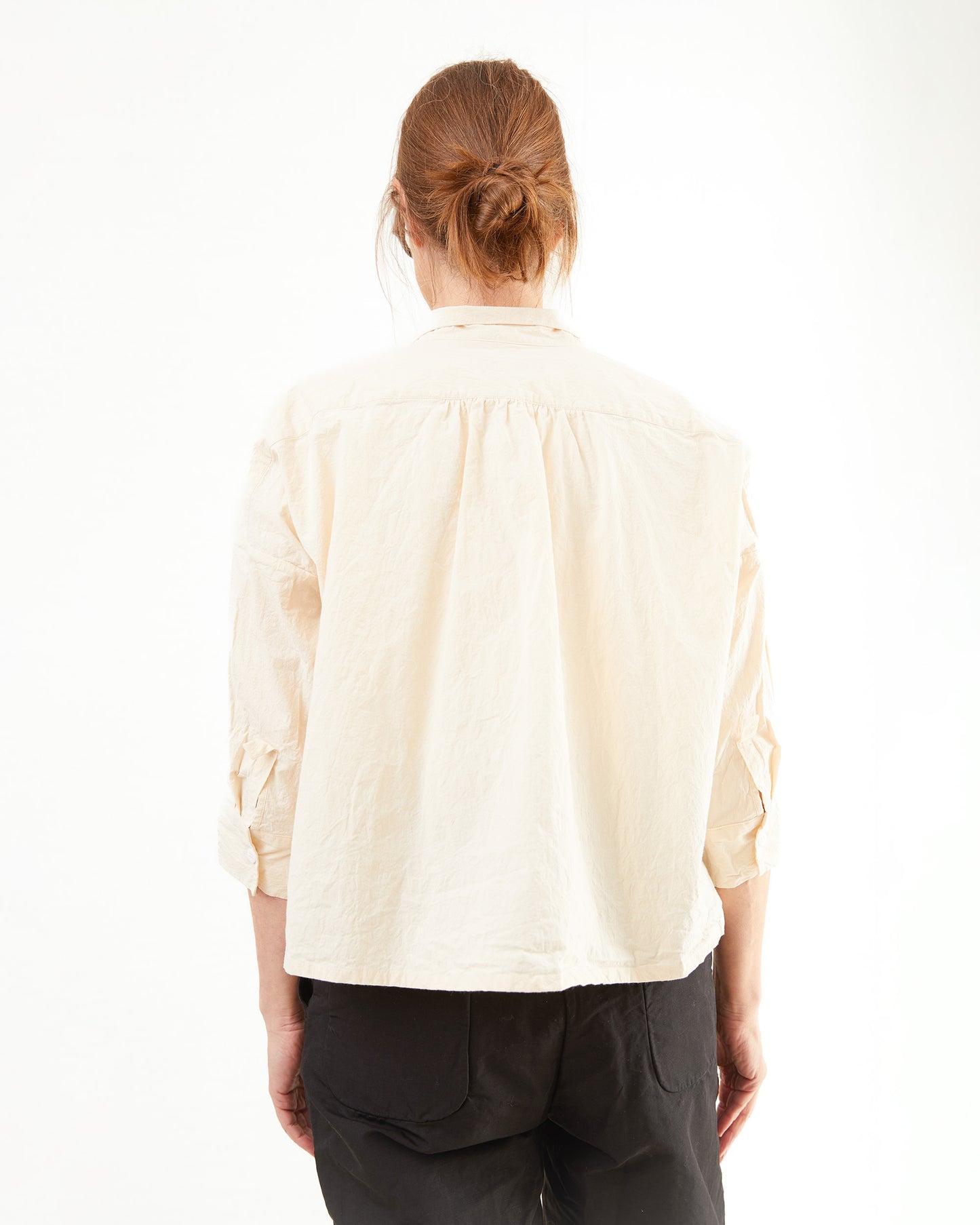 Bergfabel Women's Claudia Long Shirt in Off White