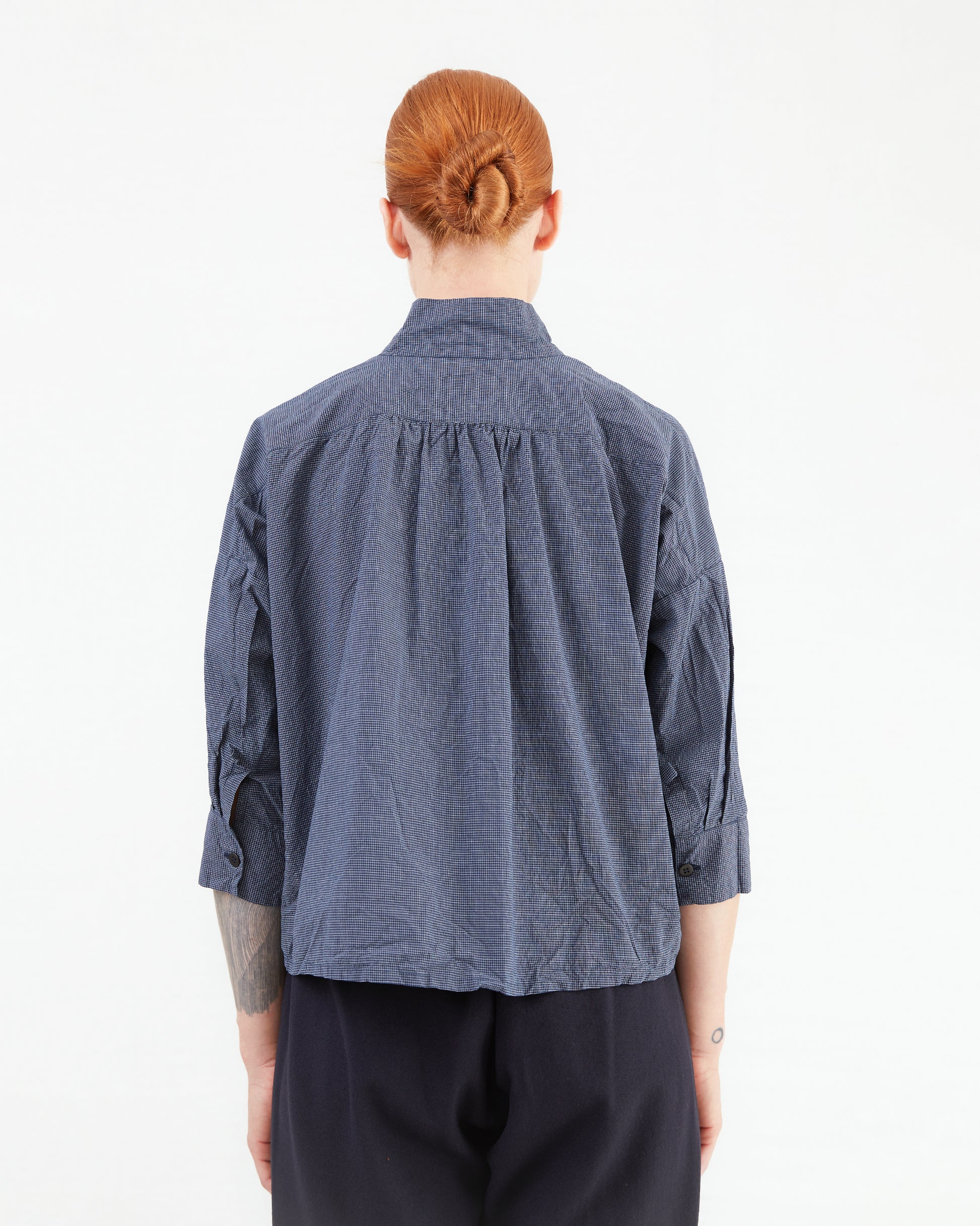 Bergfabel Women's Claudia Shirt in Micro Check