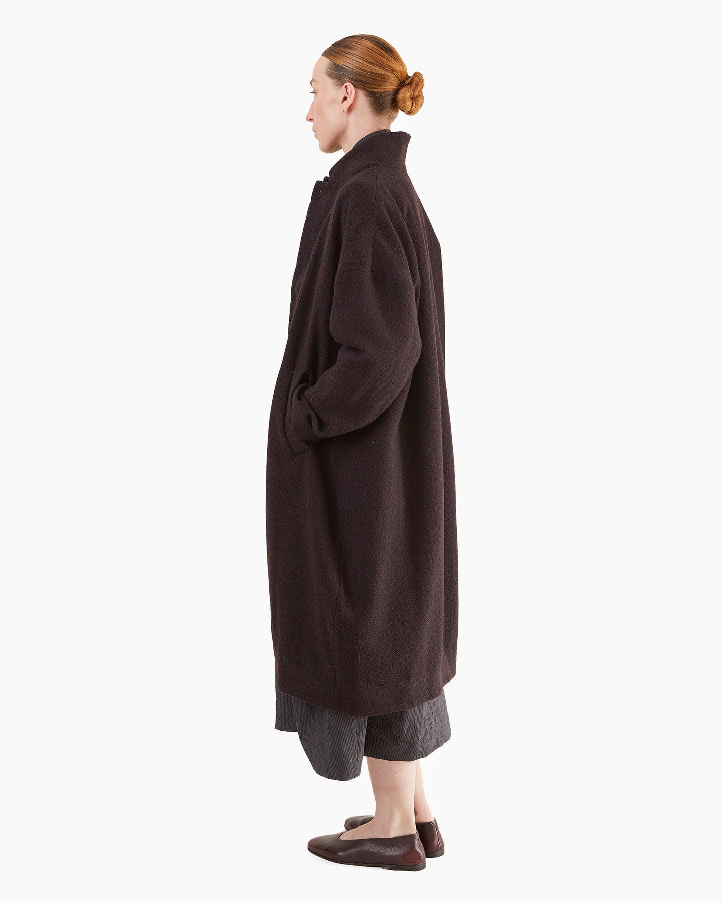 Bergfabel Women's Millie Coat in Black Bordeaux