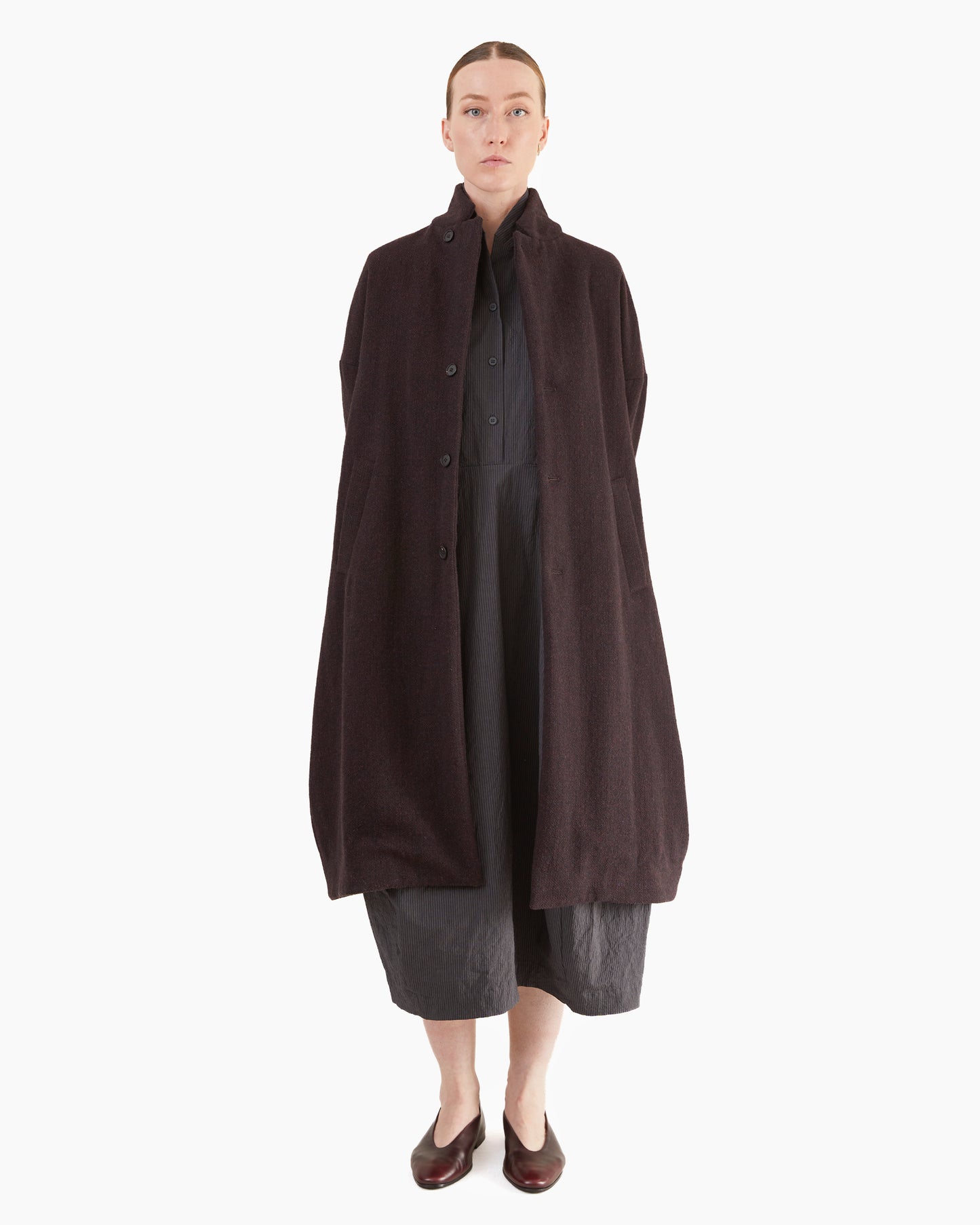 Bergfabel Women's Millie Coat in Black Bordeaux