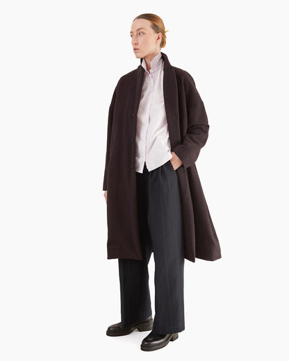 Bergfabel Women's Millie Coat in Black Bordeaux
