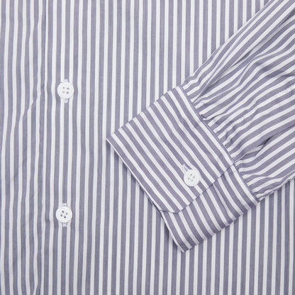 Bergfabel Farmer Shirt in Blue Stripe