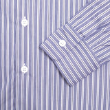 Bergfabel Farmer Shirt in Blue Stripe