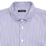 Bergfabel Farmer Shirt in Blue Stripe