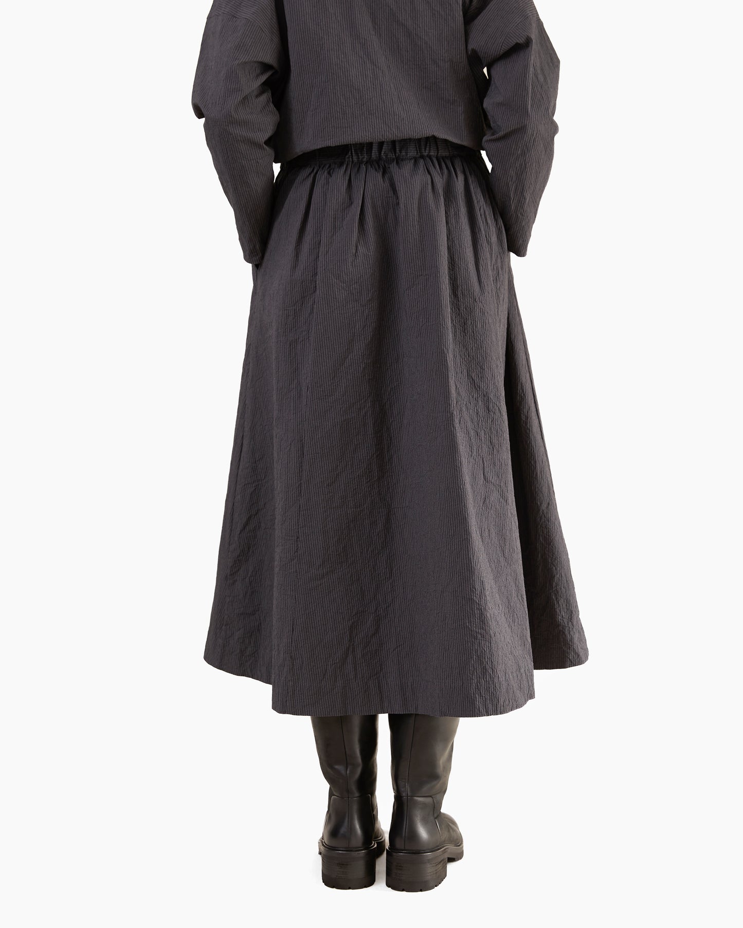 Bergfabel Women's Ivy Skirt in Grey Stripe