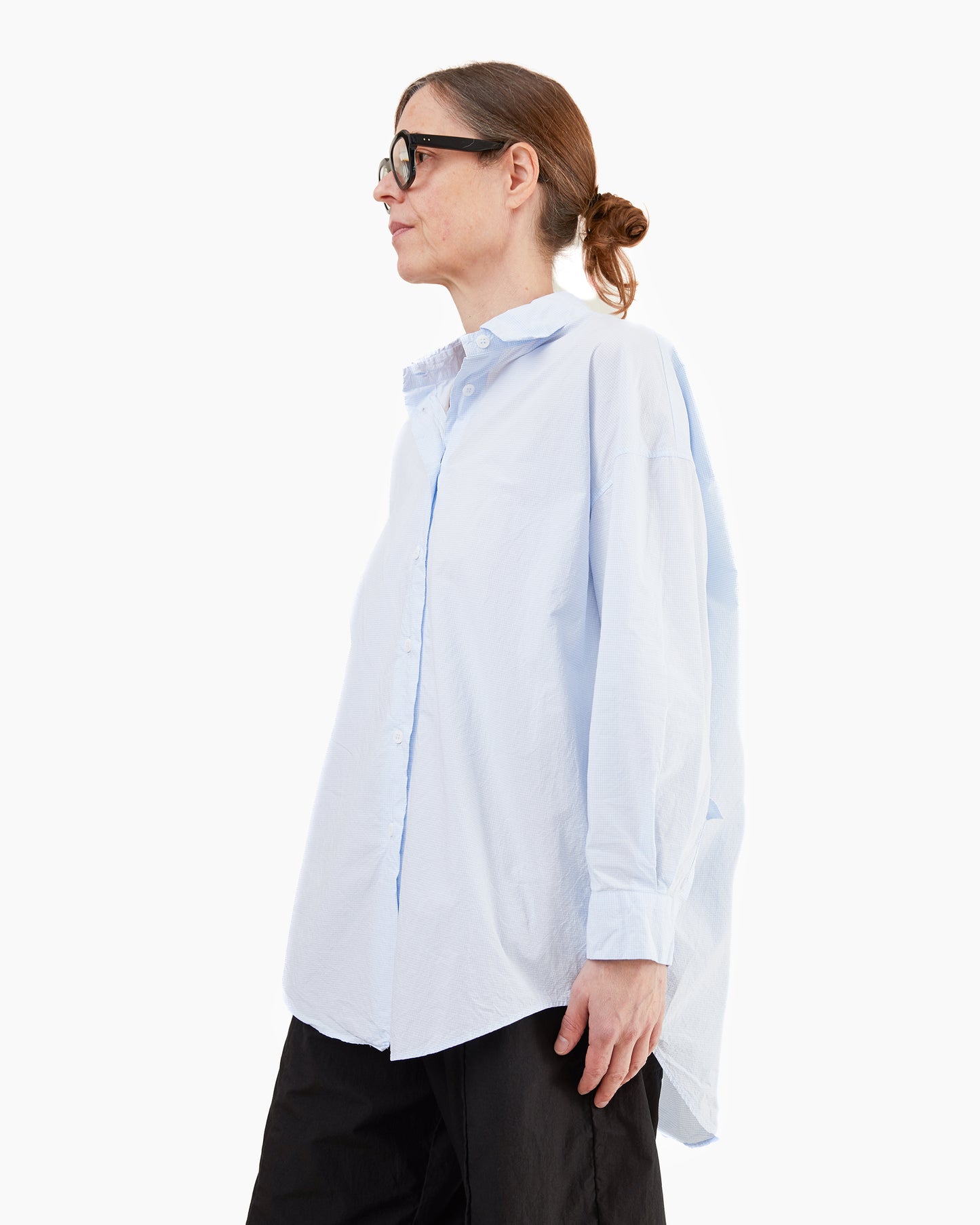 Bergfabel Women's June Shirt in Micro Check