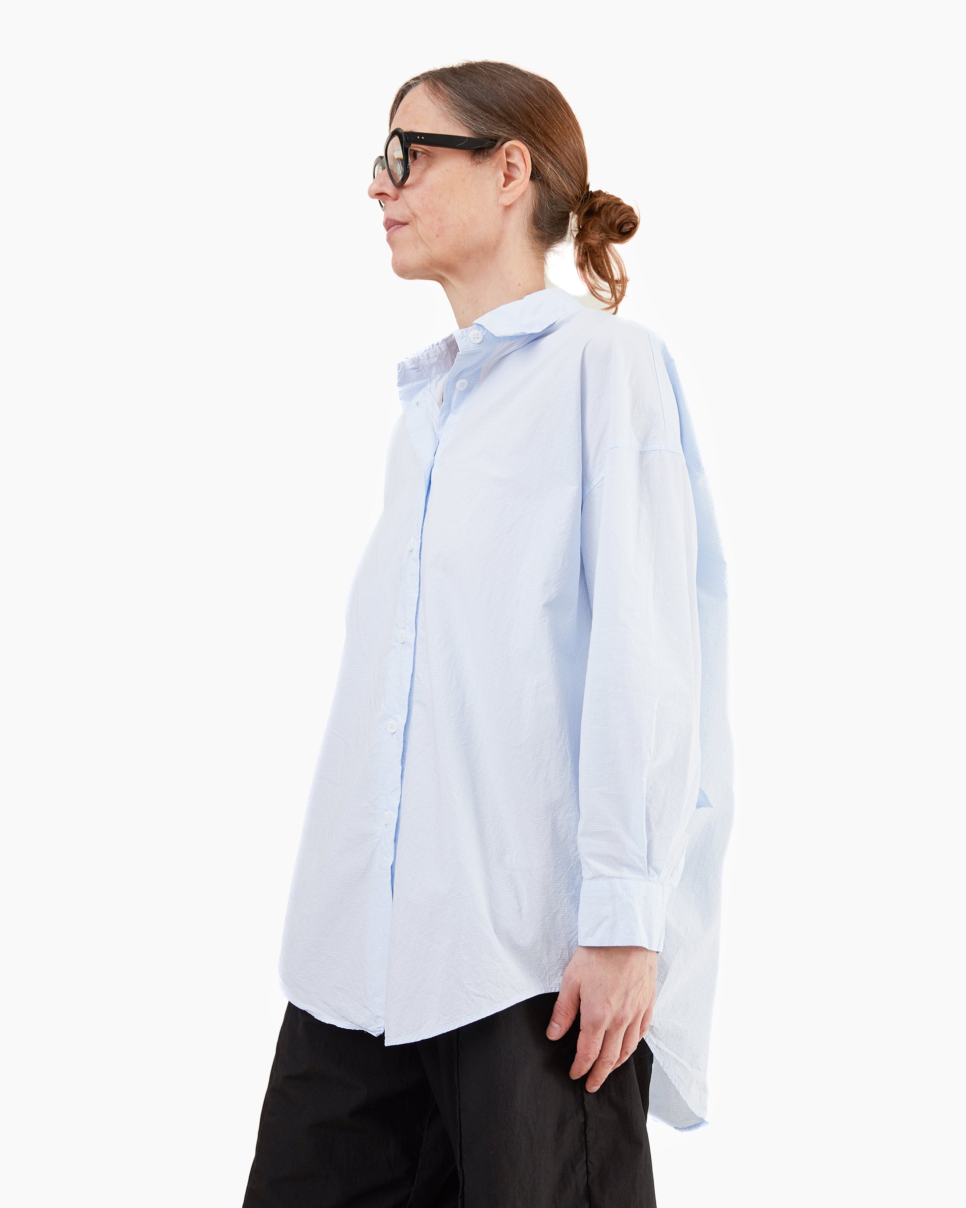 Bergfabel Women's June Shirt in Micro Check