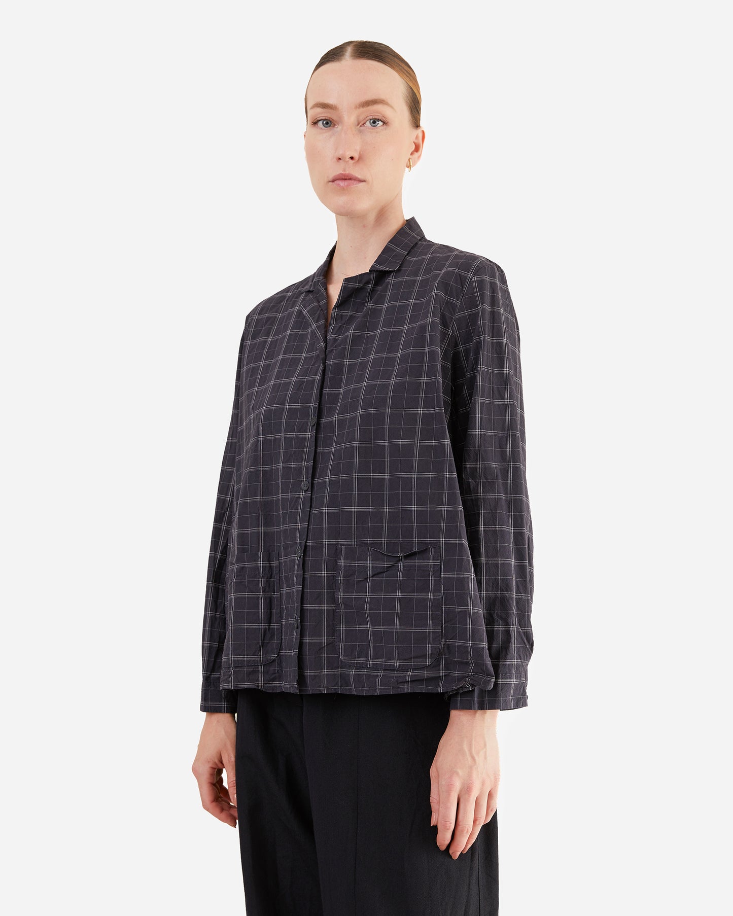 Bergfabel Women's Jenny Shirt in Window Check