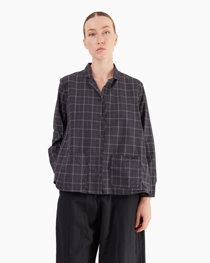 Bergfabel Women's Jenny Shirt in Window Check