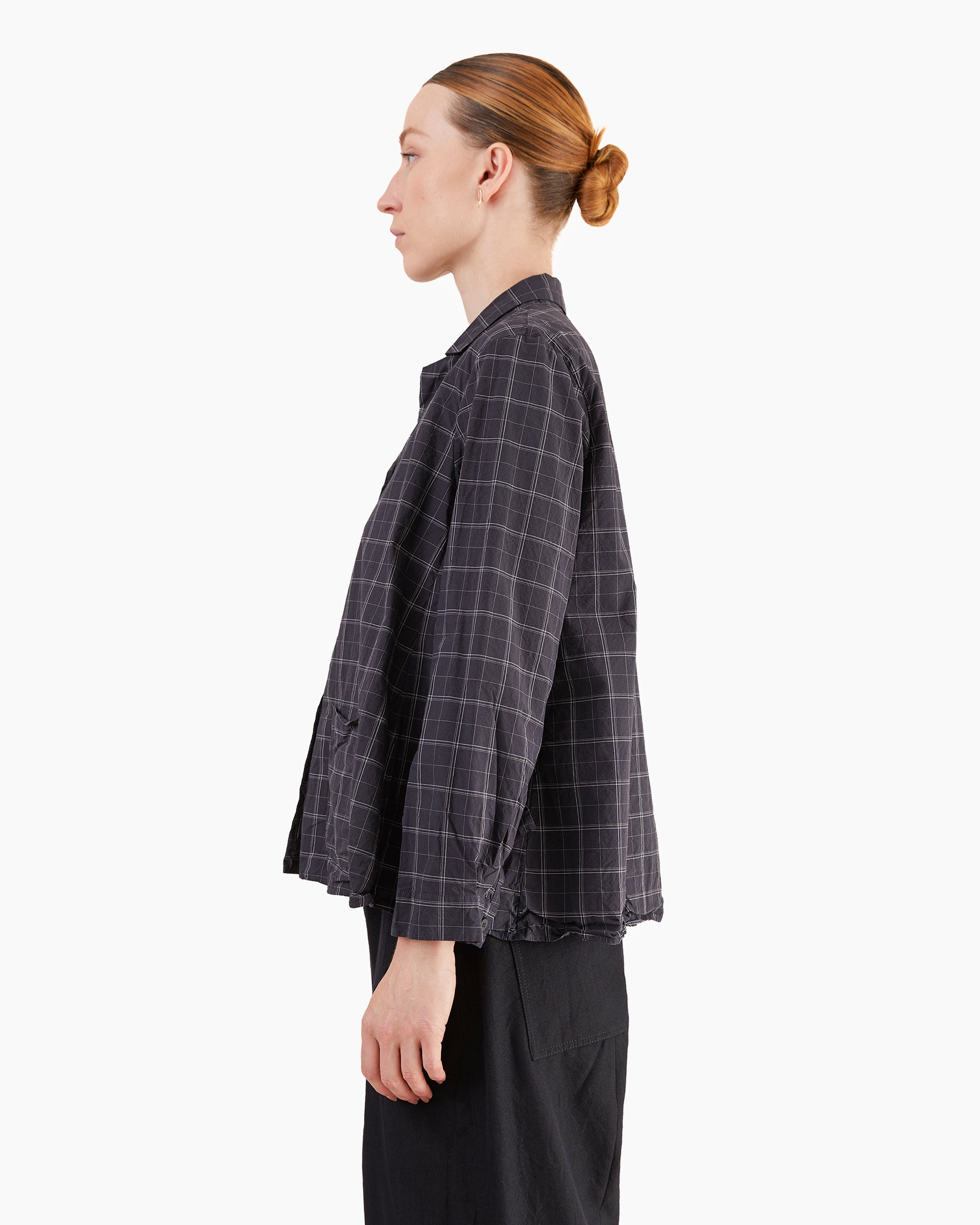 Bergfabel Women's Jenny Shirt in Window Check