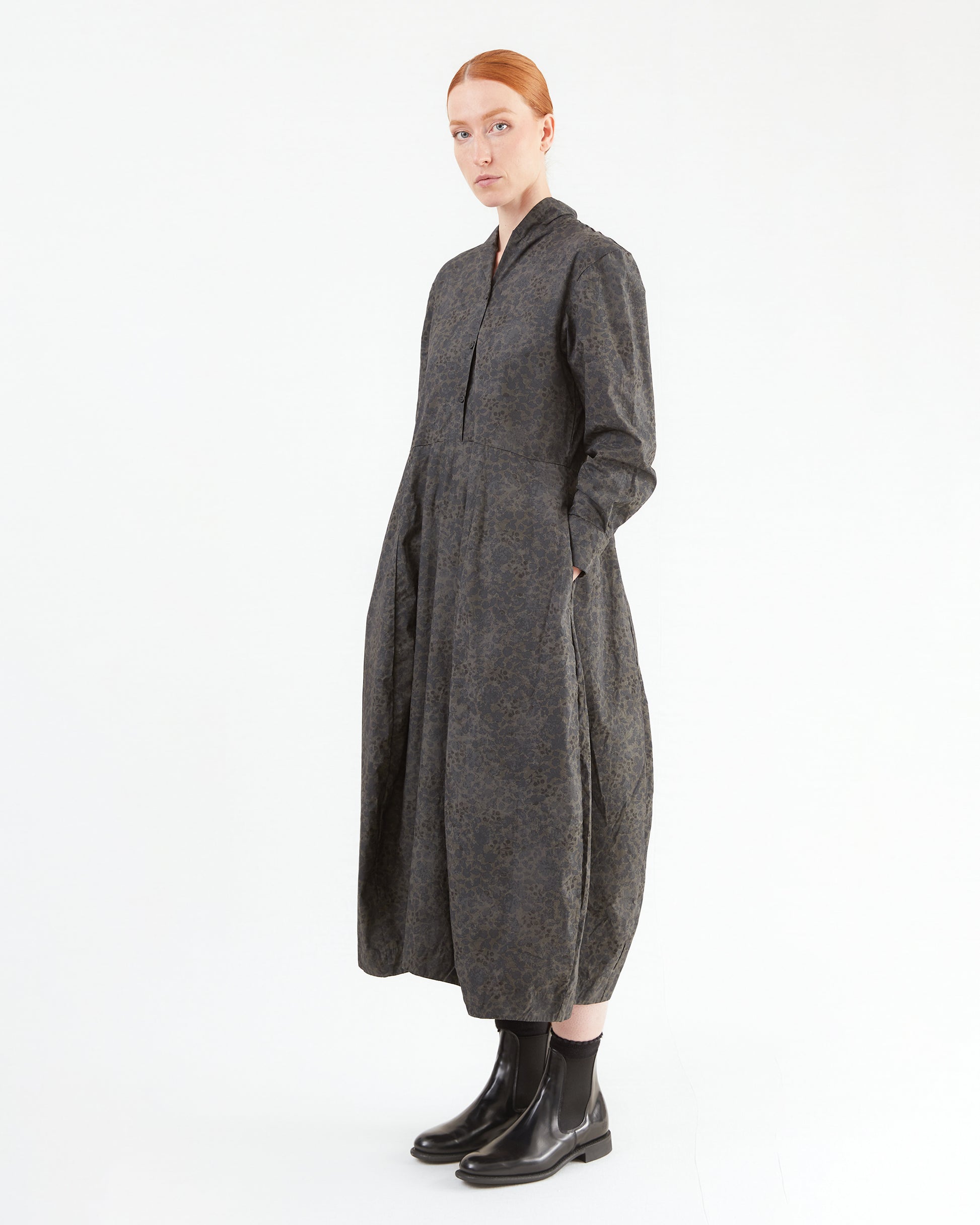 Bergfabel Women's Letty Dress in Dark Flower