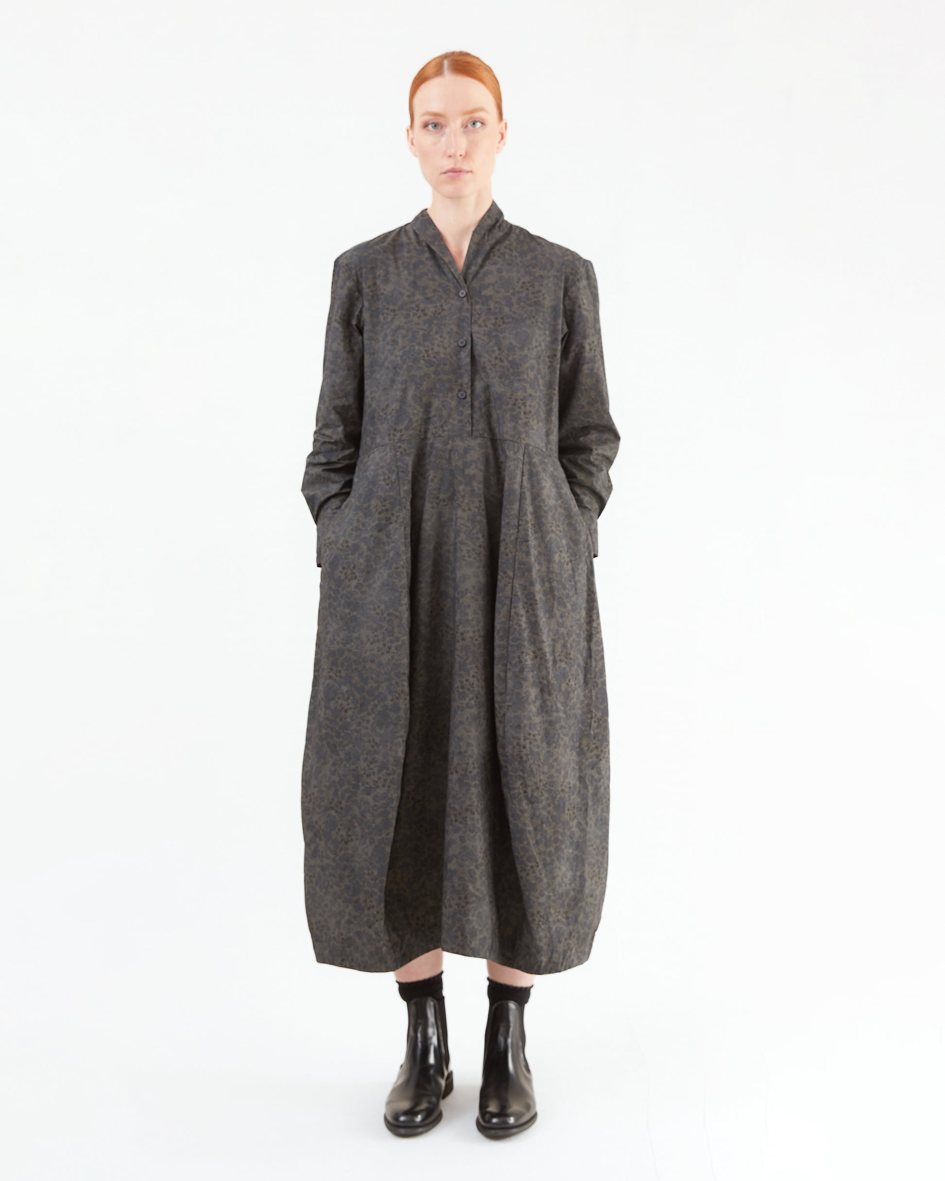 Bergfabel Women's Letty Dress in Dark Flower