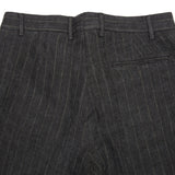 Bergfabel Women's Maria Linen Pant in Grey Stripe 3