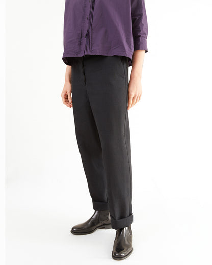 Bergfabel Women's Maria Pants in Black Navy