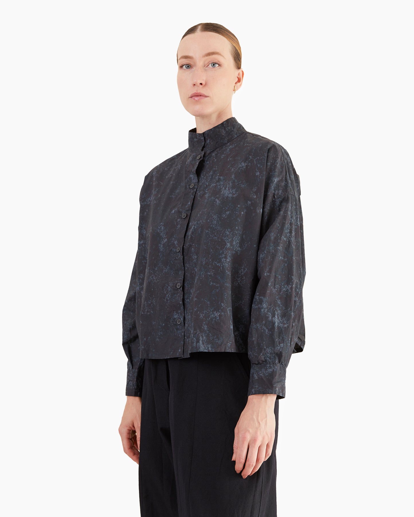 Bergfabel Women's Maya Shirt in Blur Flower