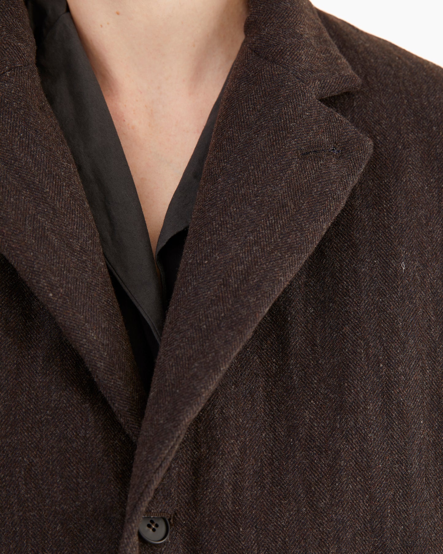 Bergfabel Women's Millie Coat in Rust Brown-Navy