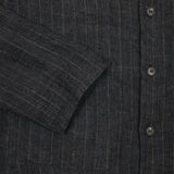 Bergfabel Worker Shirt in Grey Stripe 2