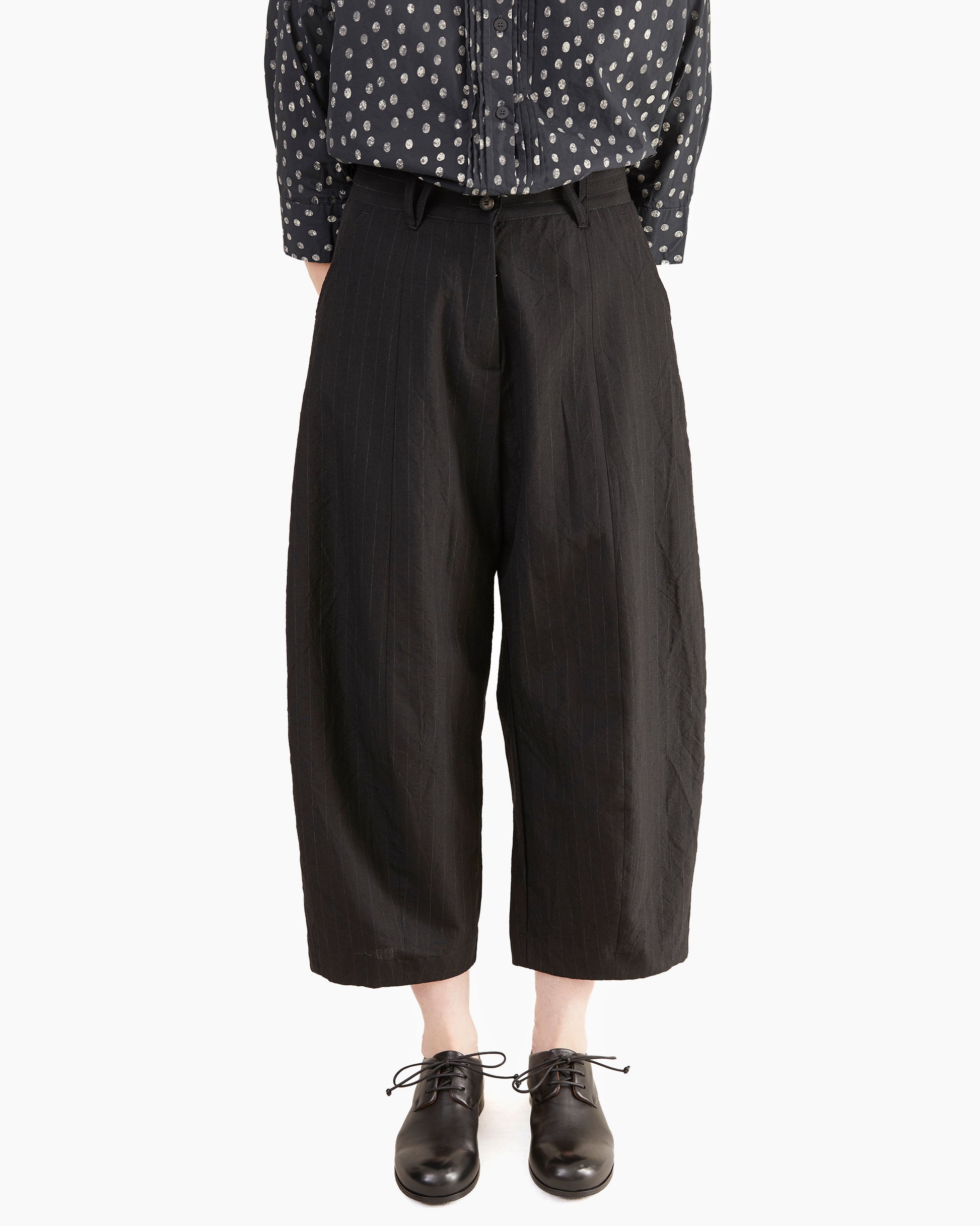 Bergfabel Women's Sandra Pants in Black Stripe