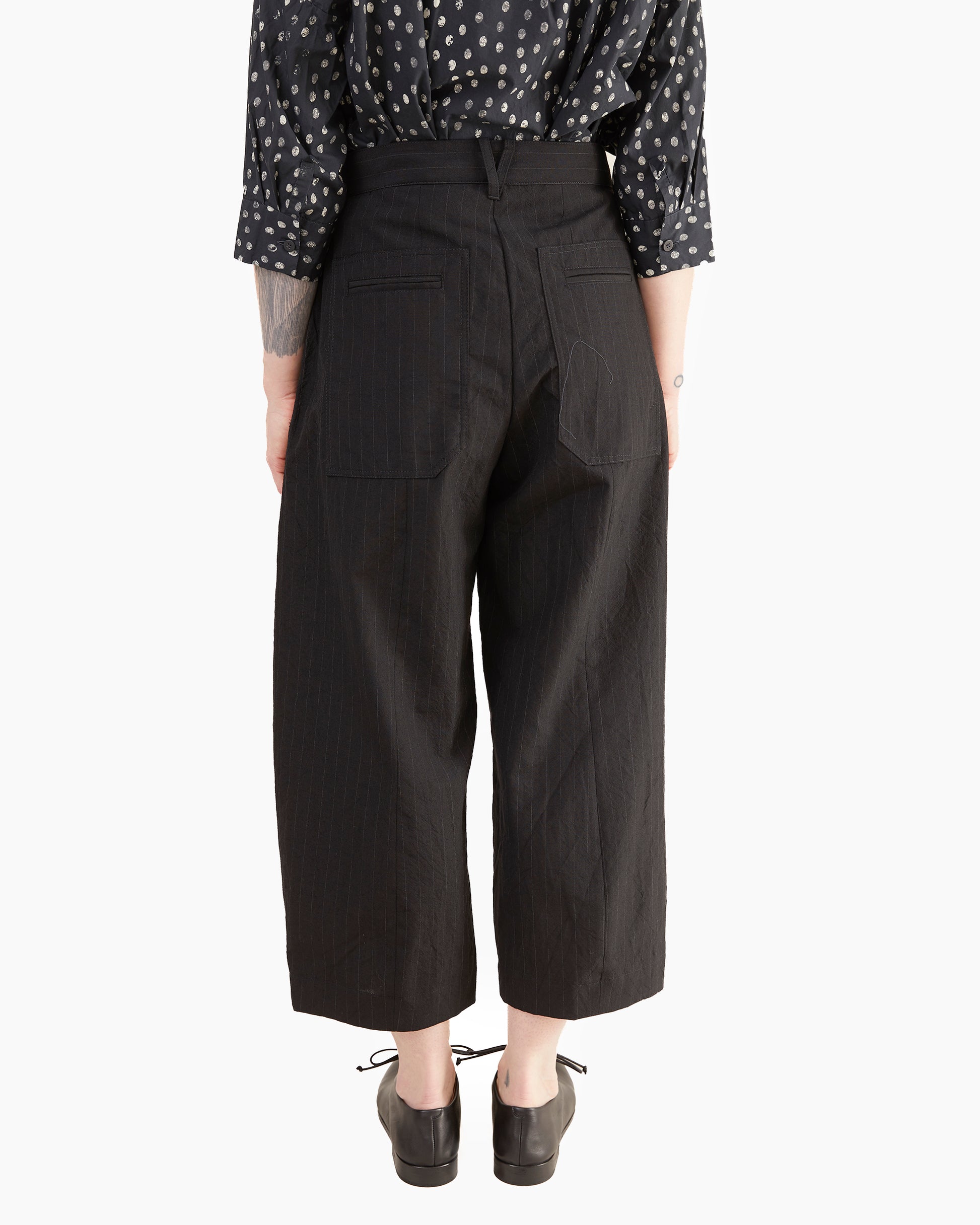 Bergfabel Women's Sandra Pants in Black Stripe