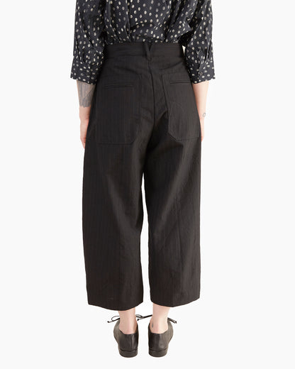 Bergfabel Women's Sandra Pants in Black Stripe