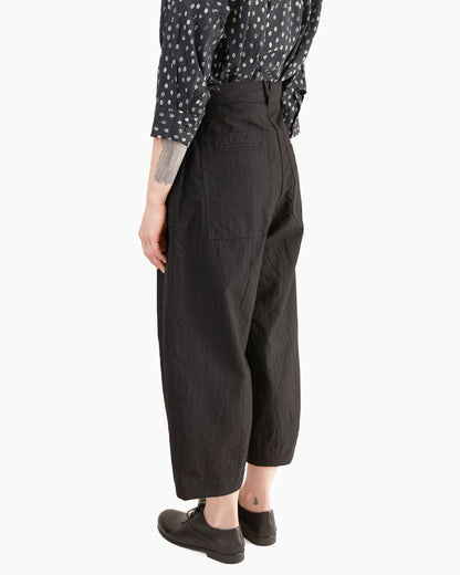 Bergfabel Women's Sandra Pants in Black Stripe