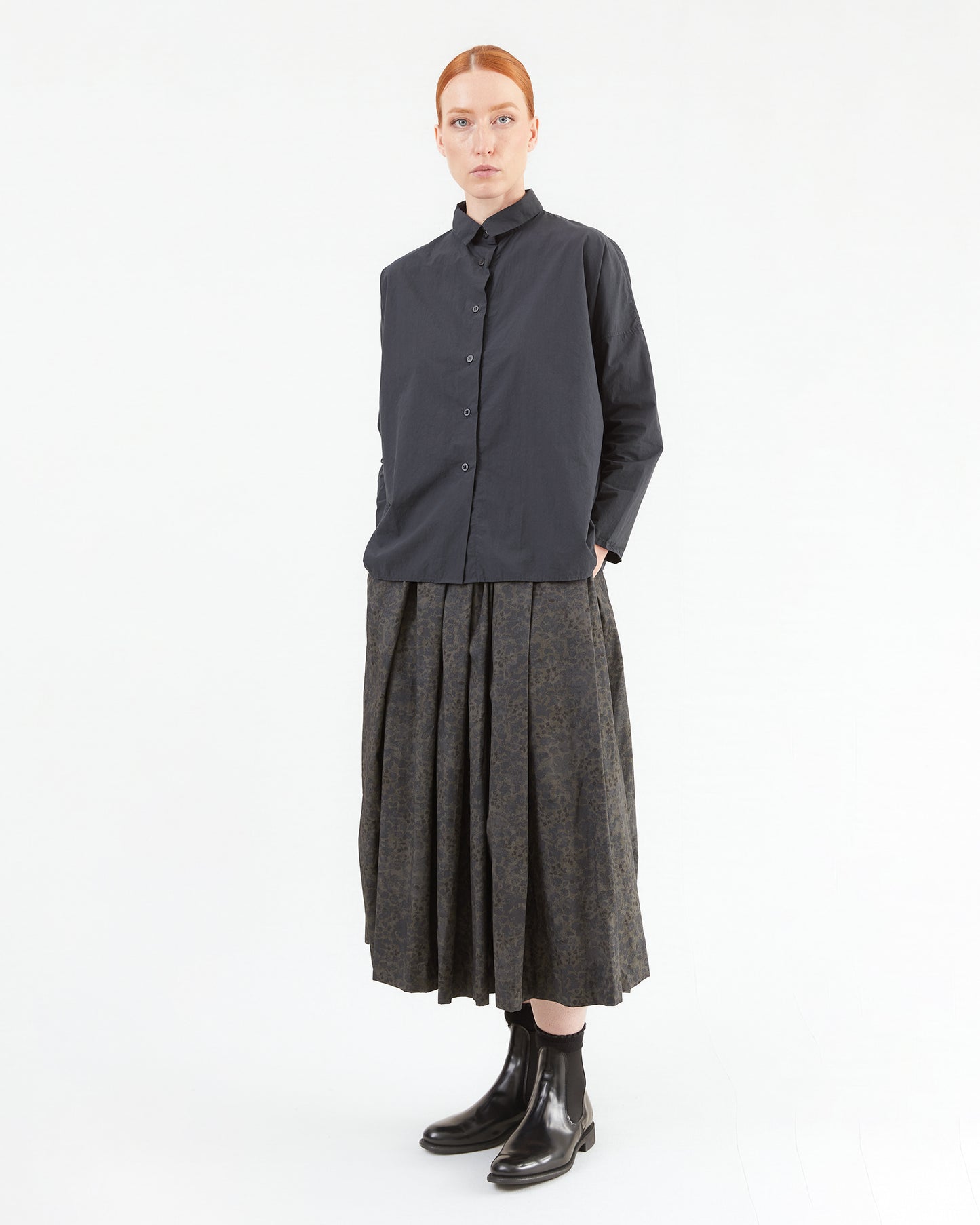 Bergfabel Women's Tina Shirt in Navy