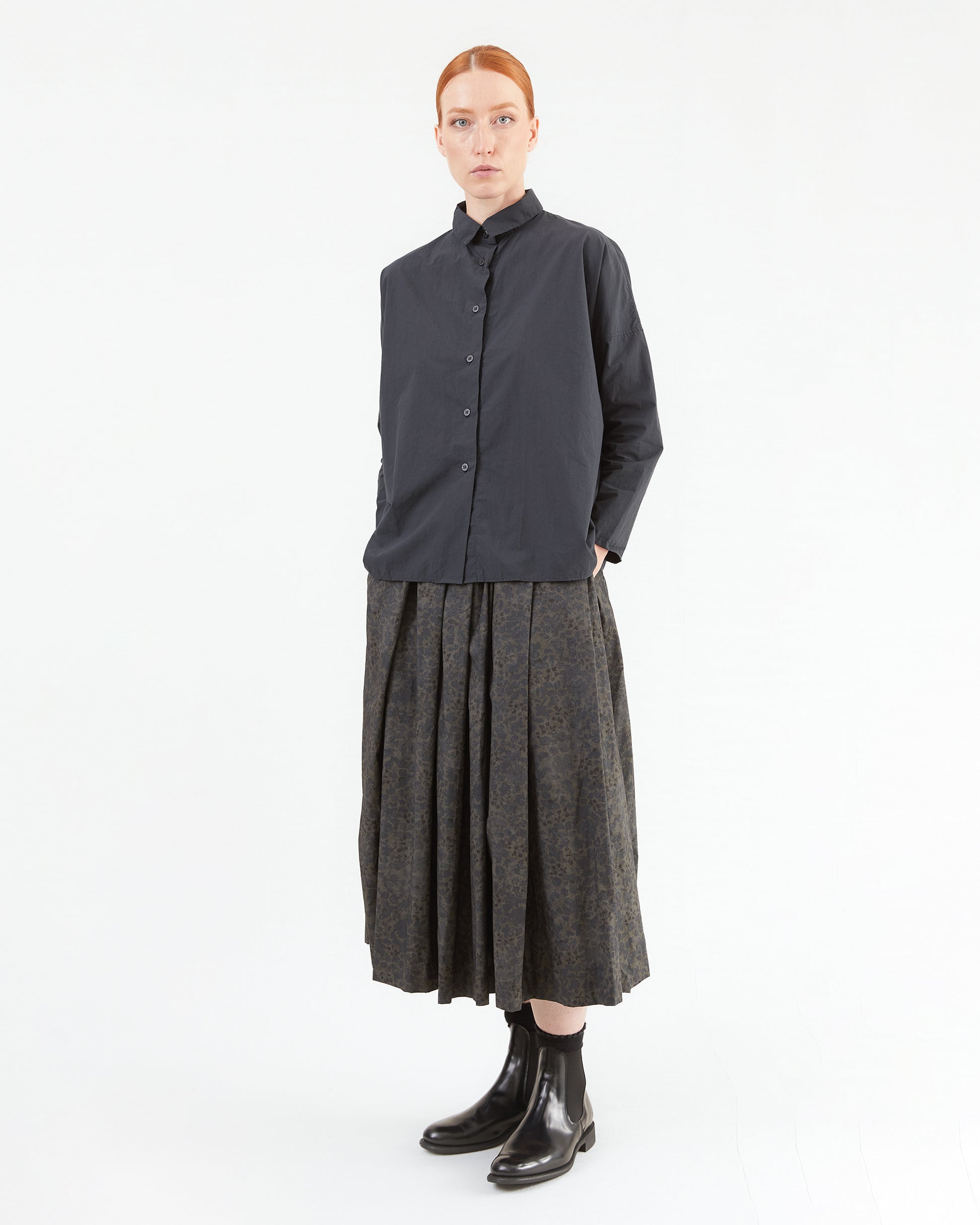 Bergfabel Women's Tina Shirt in Navy