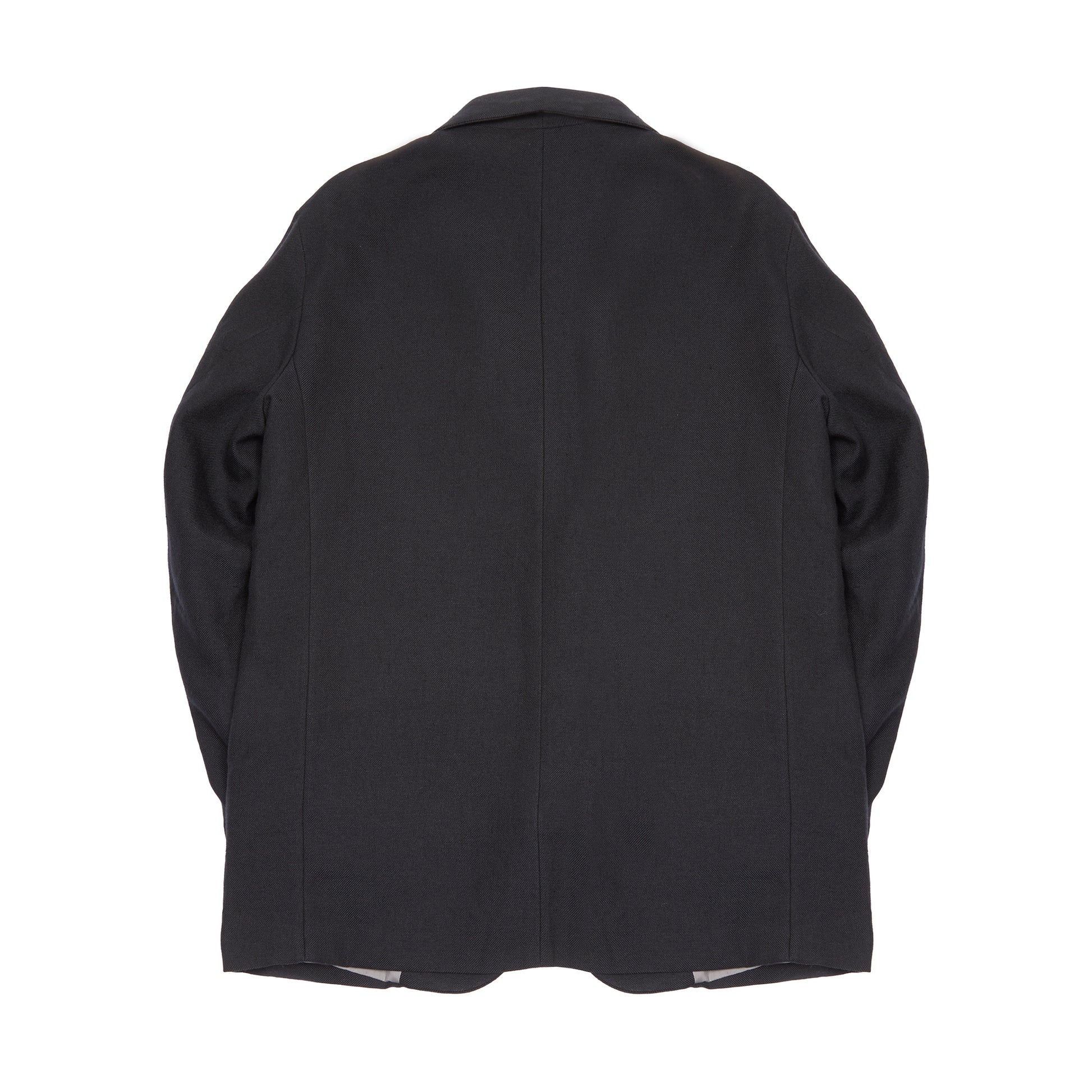 Bergfabel Wool Linen Tobi Jacket in Black Navy