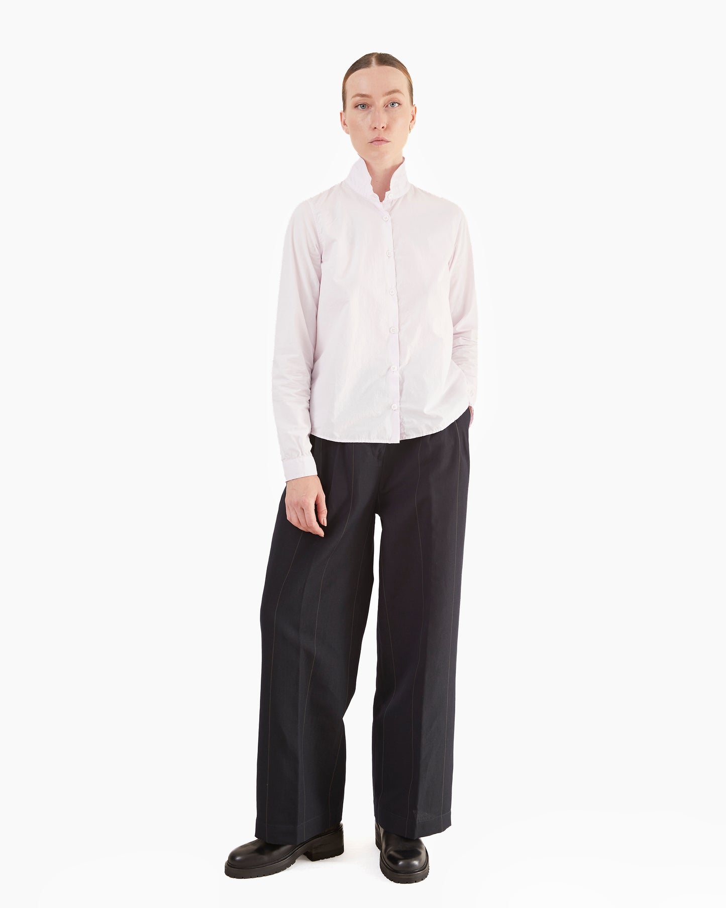 Bergfabel Women's Rebby Pants in Navy Stripe
