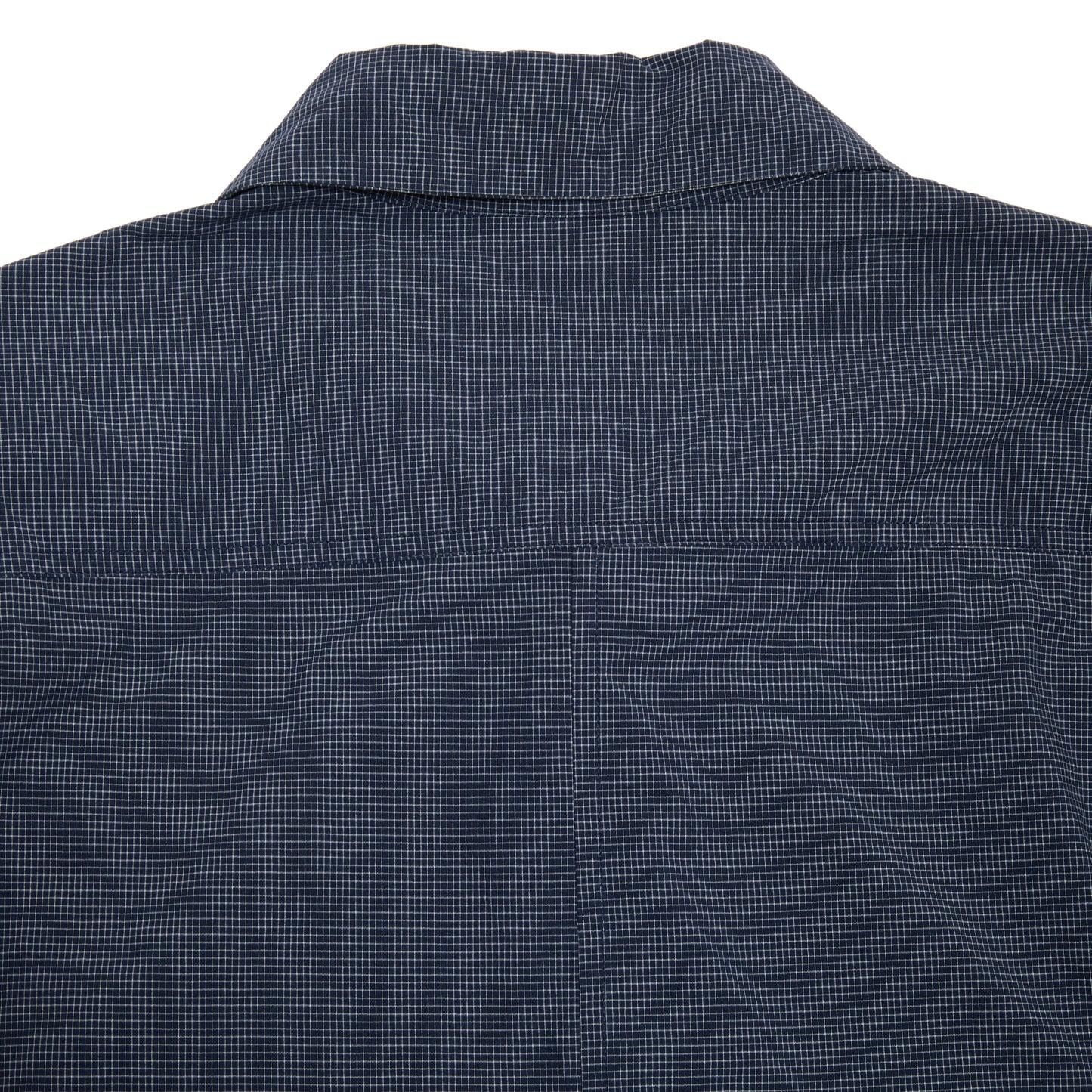 Bergfabel Udo Shirt in Navy Microcheck