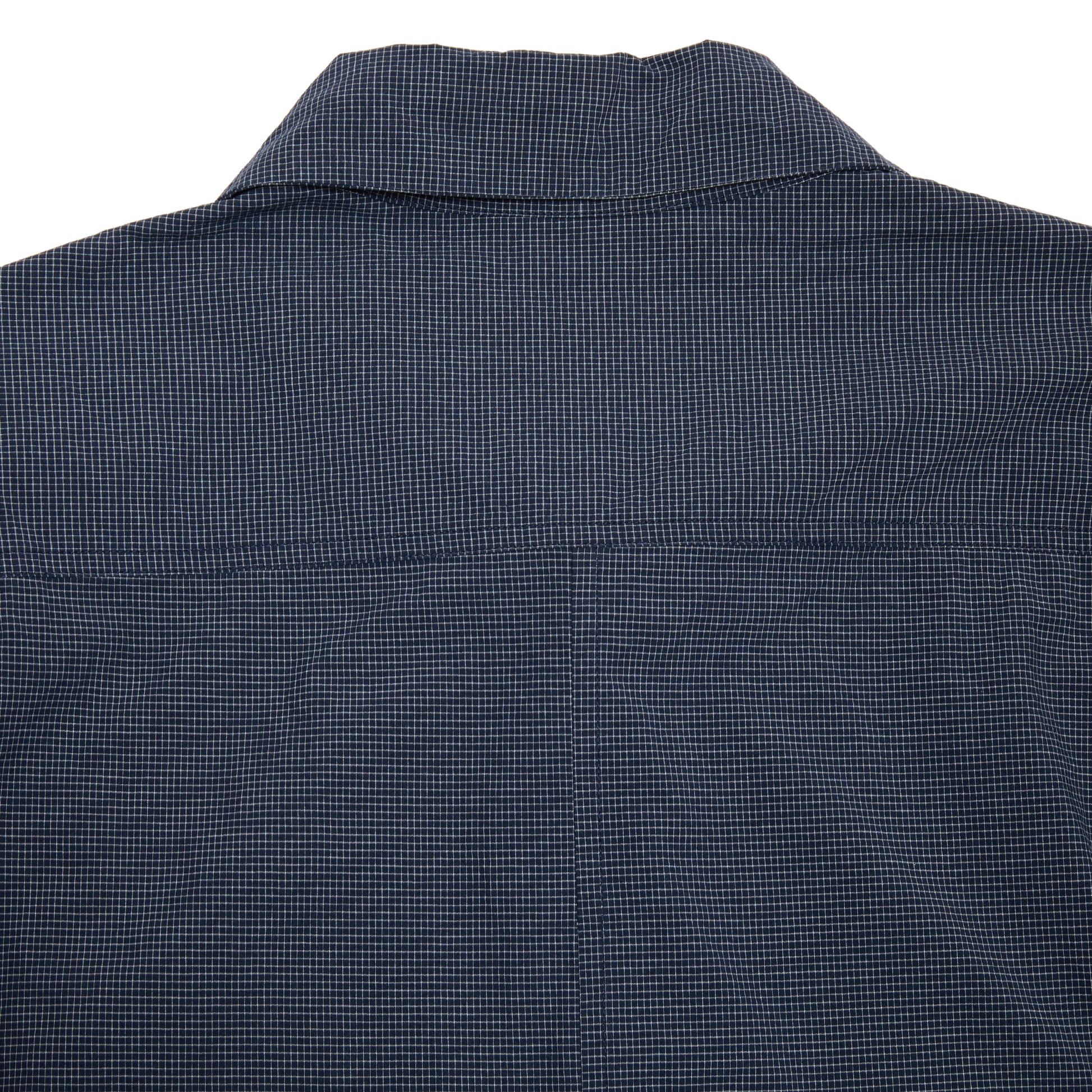 Bergfabel Udo Shirt in Navy Microcheck