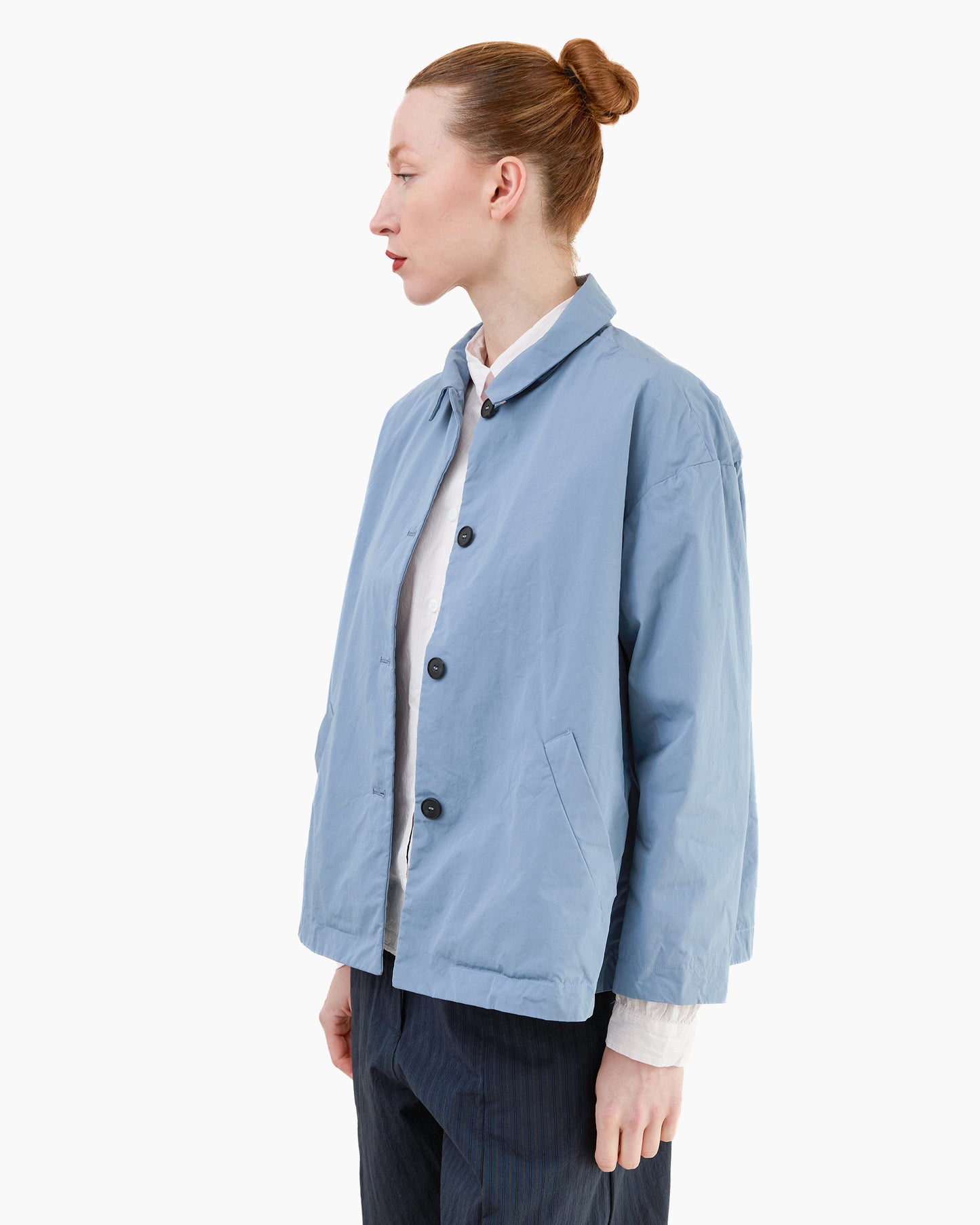 Bergfabel Women's Cotton Uli Jacket in Avio