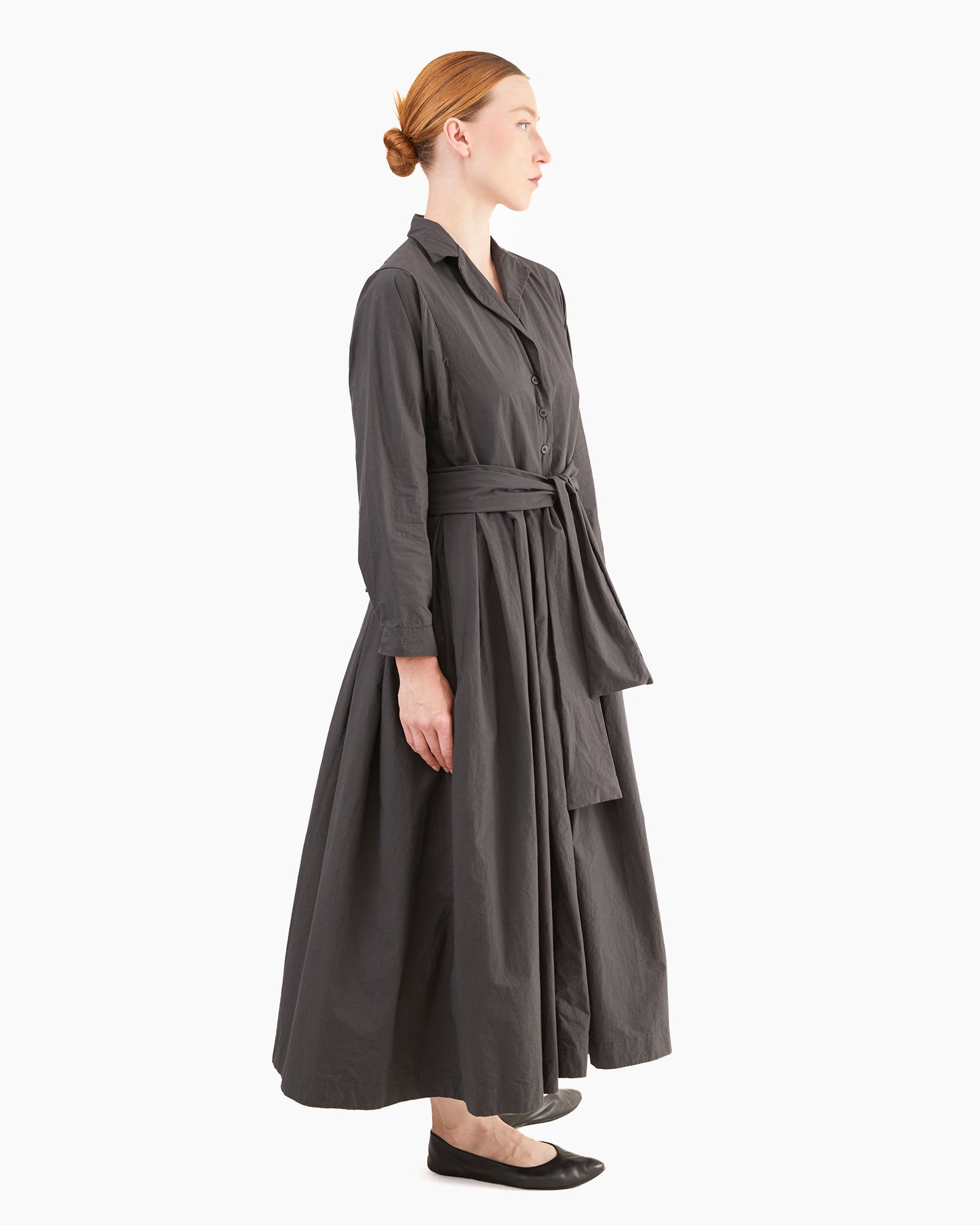 Bergfabel Women's Mina Dress in Asfalto