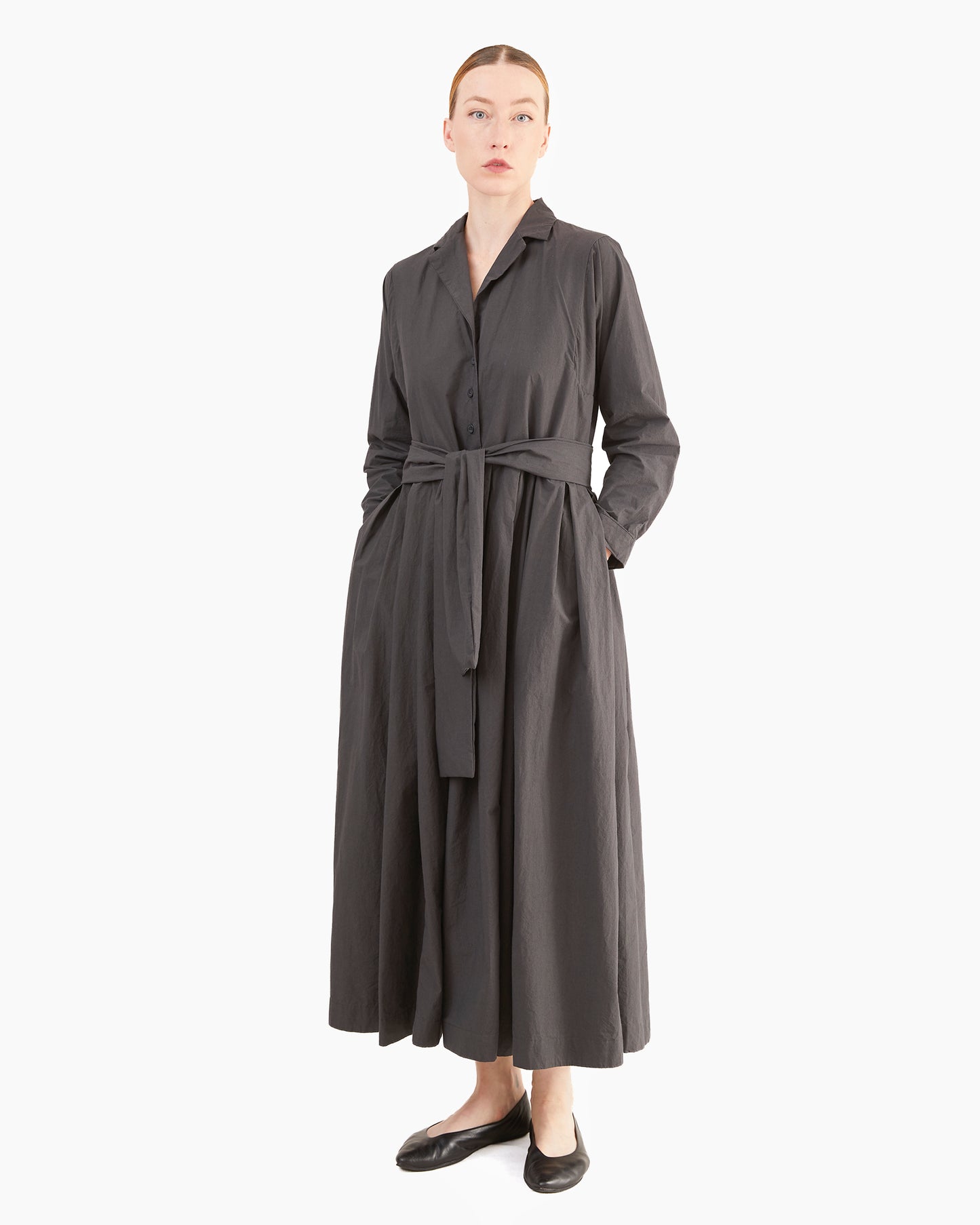 Bergfabel Women's Mina Dress in Asfalto