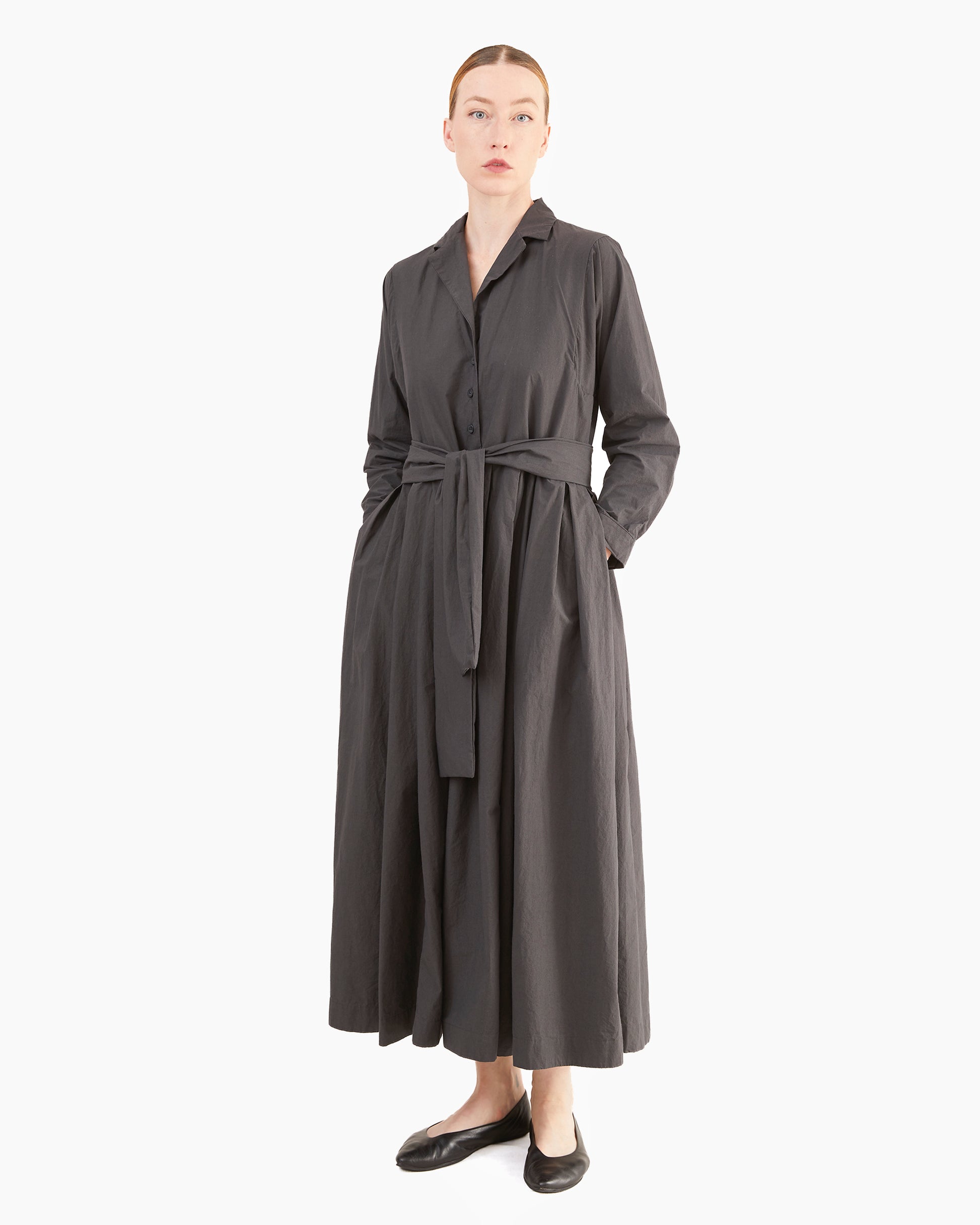 Bergfabel Women's Mina Dress in Asfalto