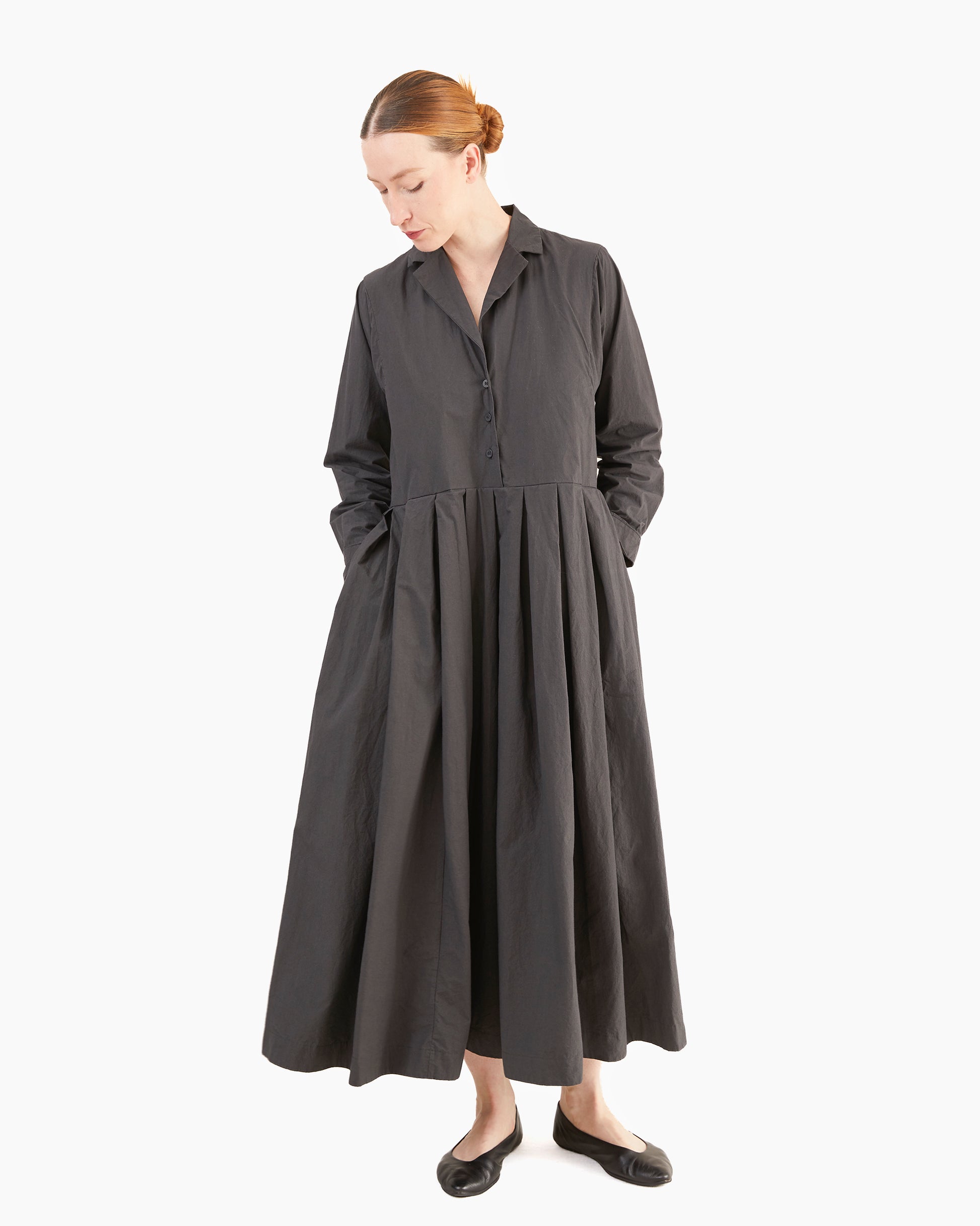 Bergfabel Women's Mina Dress in Asfalto