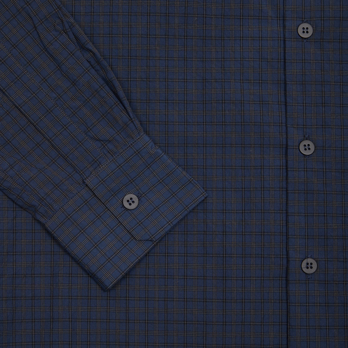 Bergfabel Farmer Shirt in Navy Check