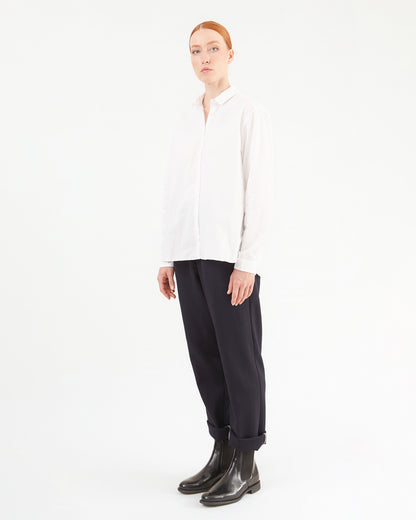 Bergfabel Women's Loose Tyrol Shirt in White