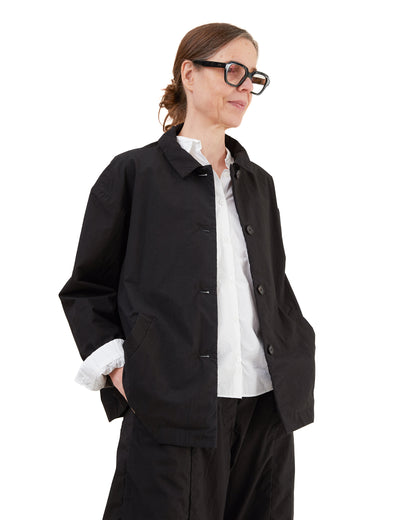 Bergfabel Women's Cotton Uli Jacket in Black