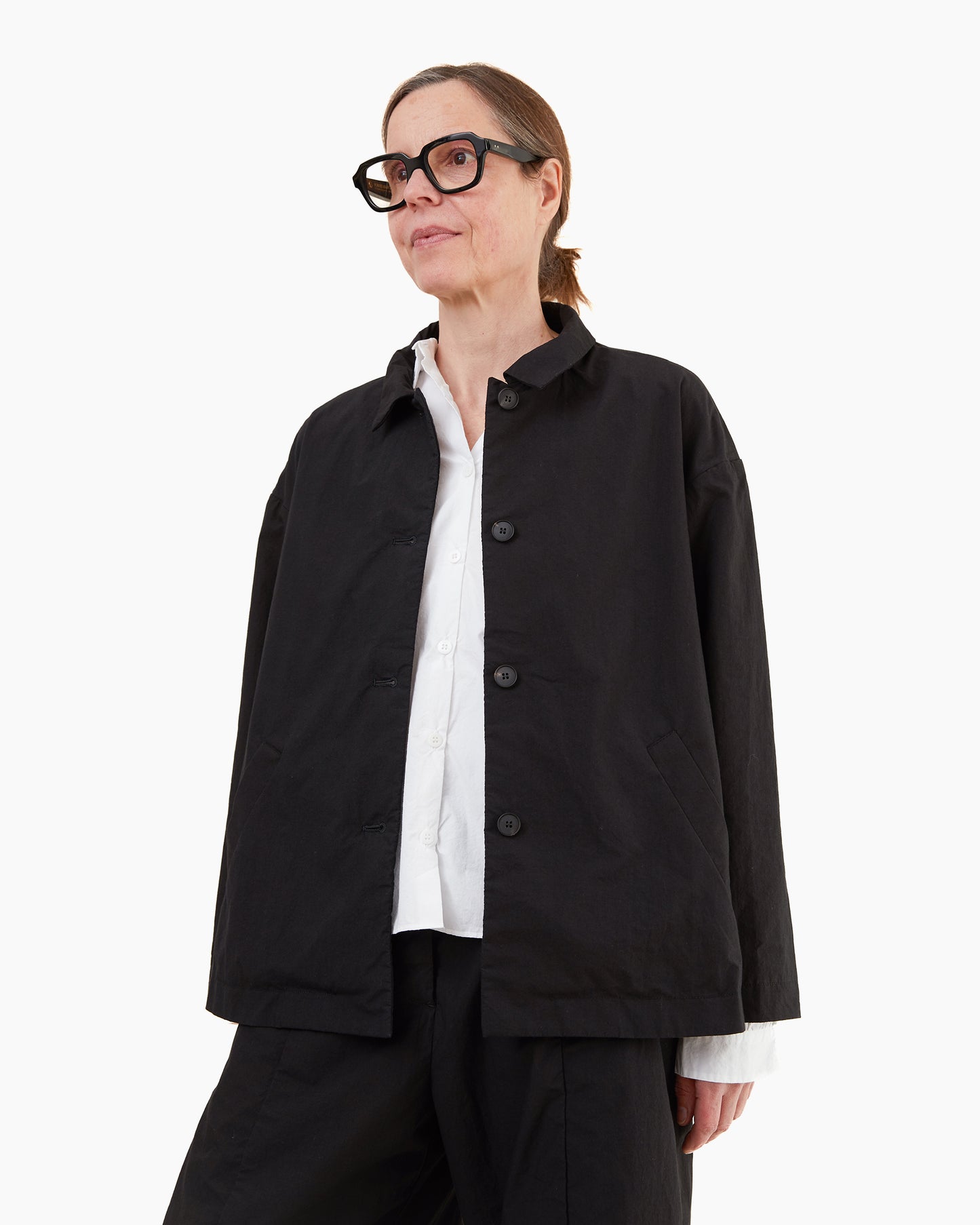 Bergfabel Women's Cotton Uli Jacket in Black
