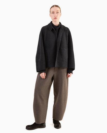 Boboutic Cashmere-Silk Jacket in Black