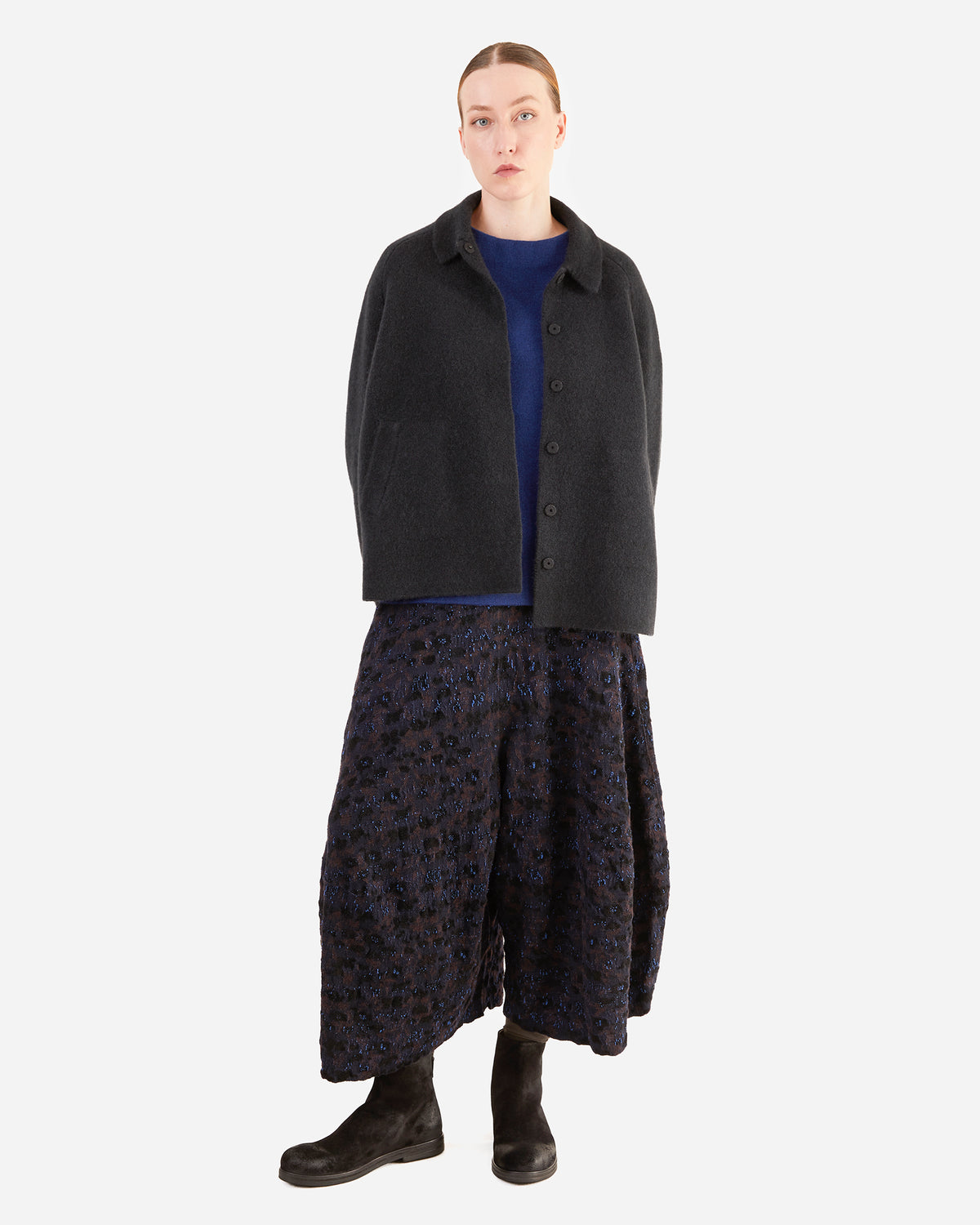 Boboutic Dense Skirt-Pants in Navy Mix