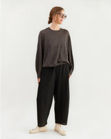 Boboutic Cashmere Sweater in Black/Brown