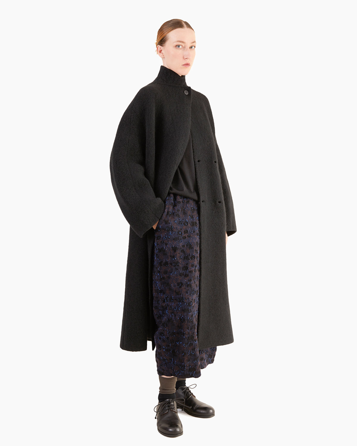Boboutic Dense Skirt in Navy Mix