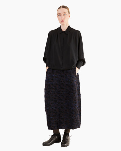 Boboutic Dense Skirt in Navy Mix