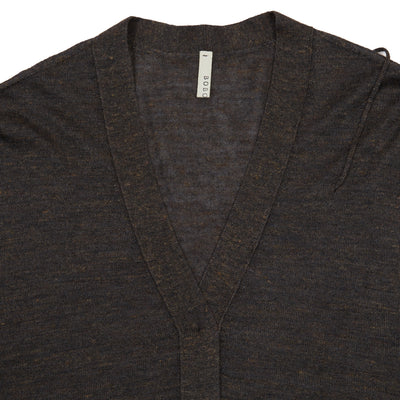 Boboutic Cashmere Cardigan in Black/Brown 3