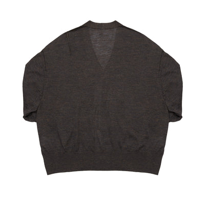 Boboutic Cashmere Cardigan in Black/Brown 4